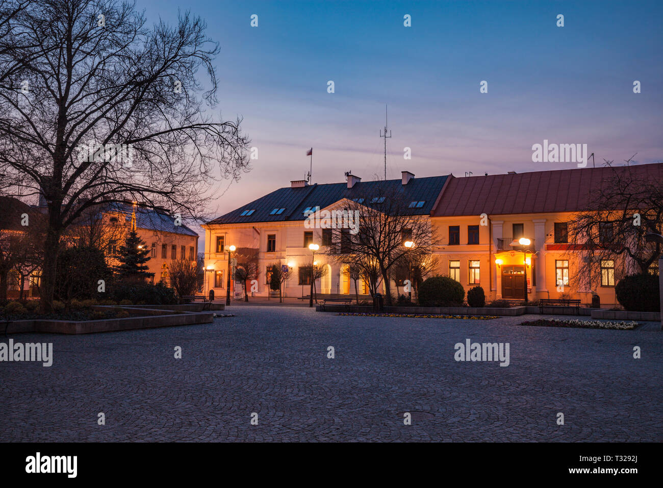 City Hall of Biala Podlaska. Biala Podlaska, Lublin, Poland Stock Photo -  Alamy