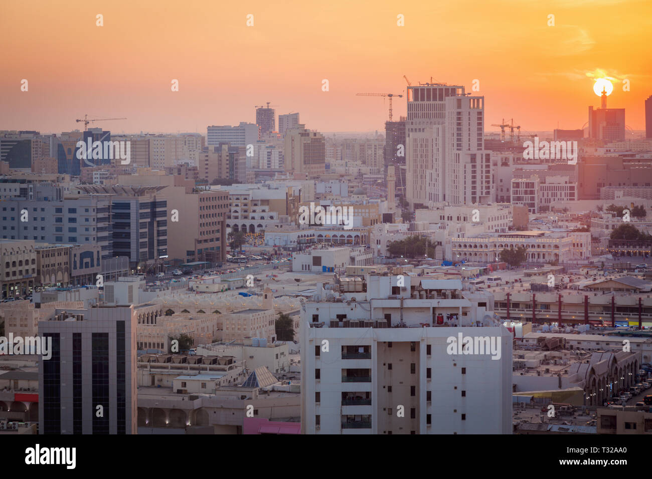 Aerial View Doha High Resolution Stock Photography and Images - Alamy