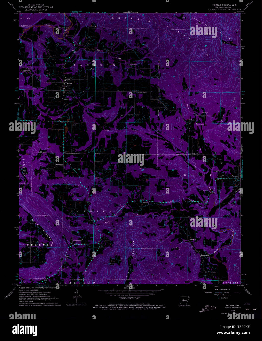 Map of hector hires stock photography and images Alamy