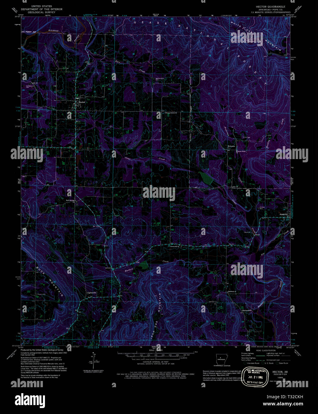 Map of hector hires stock photography and images Alamy