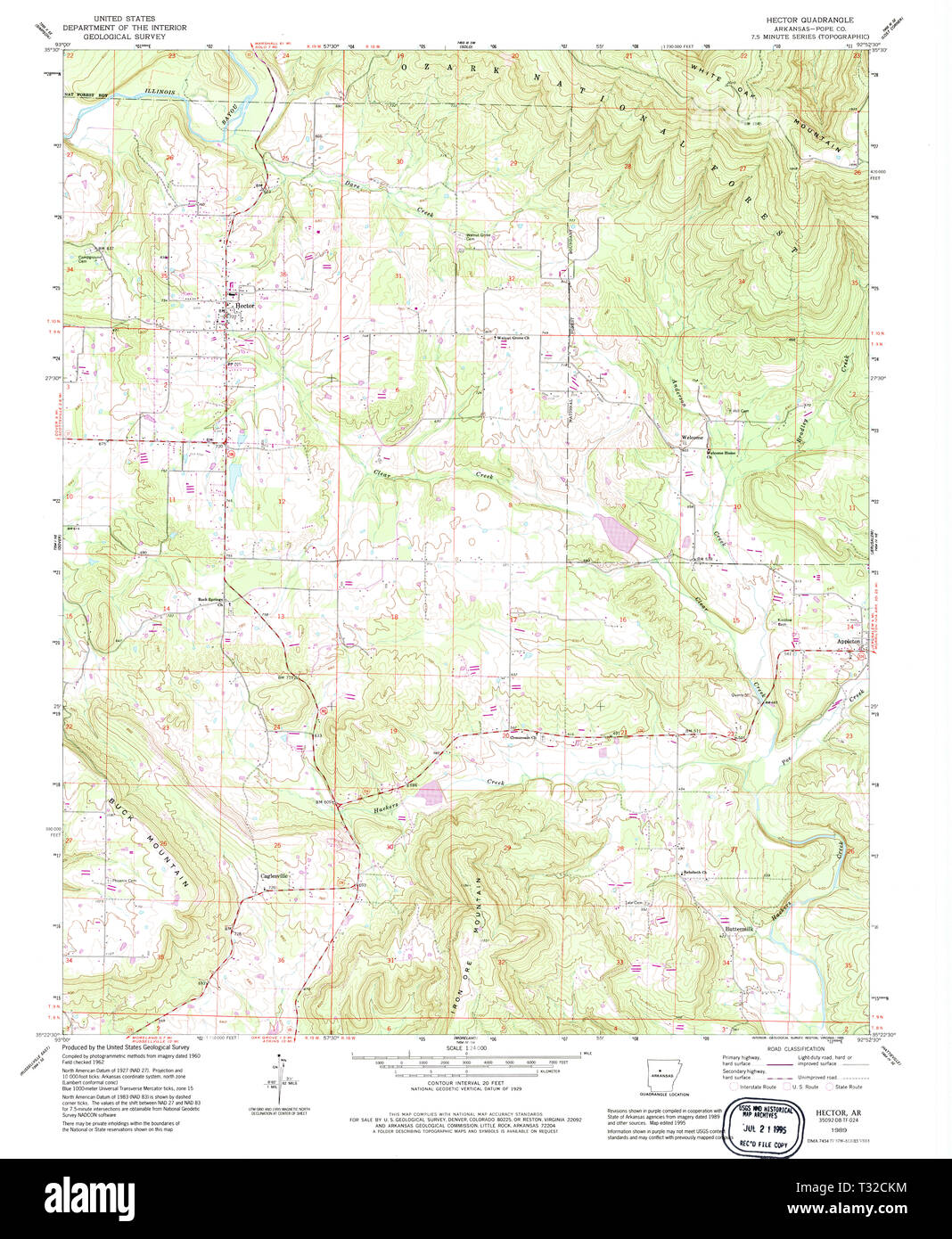 Map of hector Cut Out Stock Images & Pictures Alamy