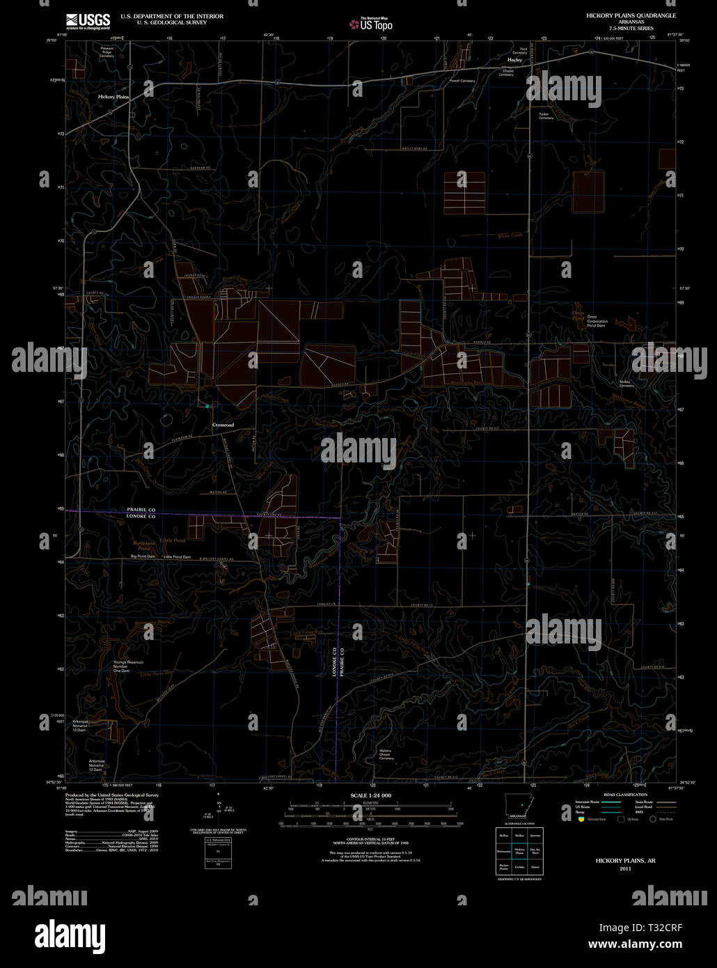 Hickory map hires stock photography and images Alamy