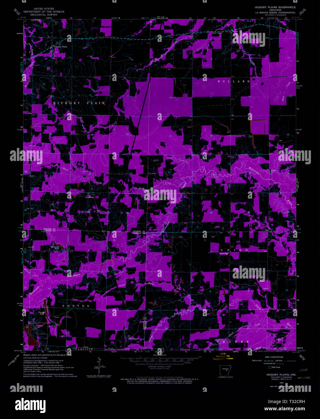 Hickory map hires stock photography and images Alamy