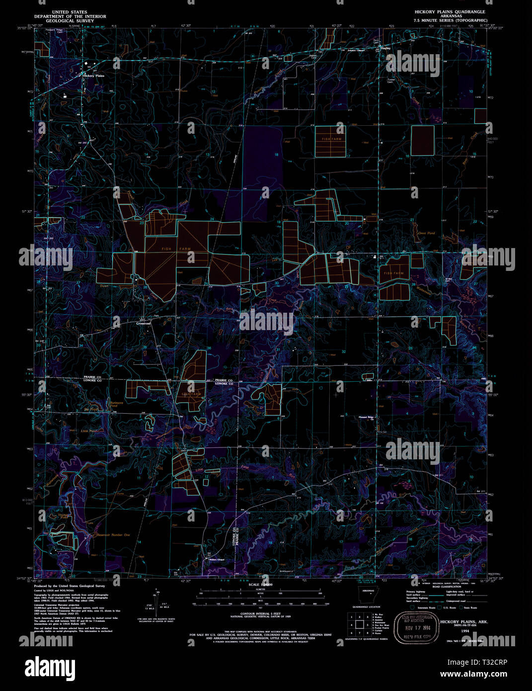 Hickory map hires stock photography and images Alamy