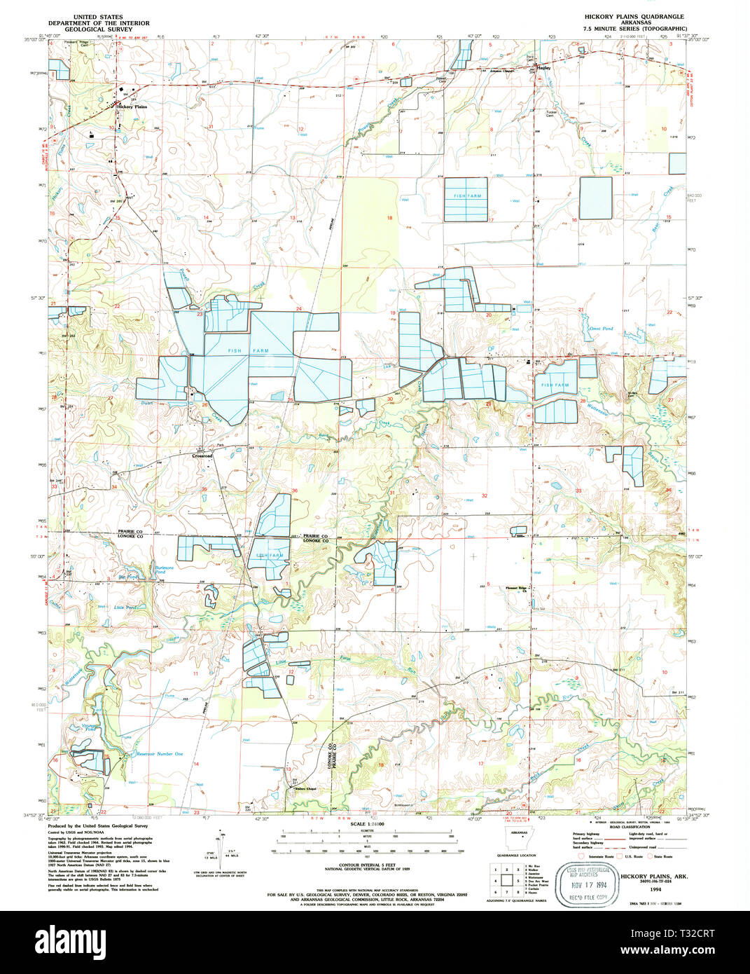 Hickory map hires stock photography and images Alamy