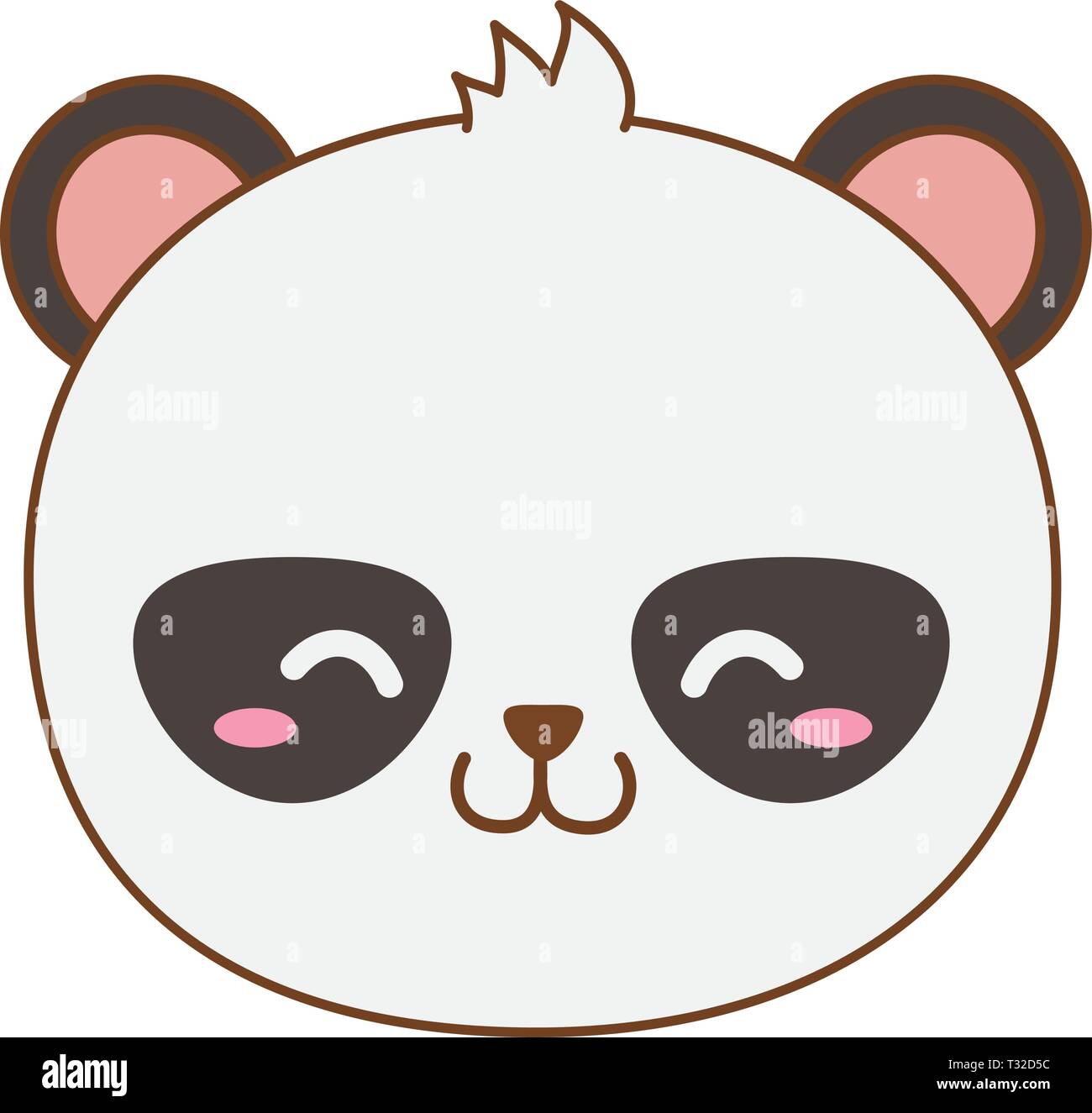 Cute bear panda kawaii character hi-res stock photography and images - Page  12 - Alamy