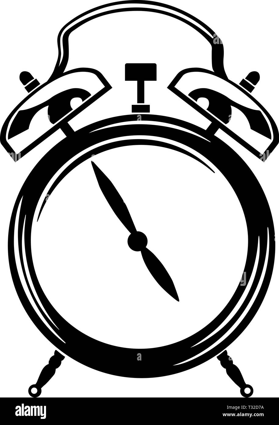 Alarm Clock Illustration Stock Vector Image & Art - Alamy