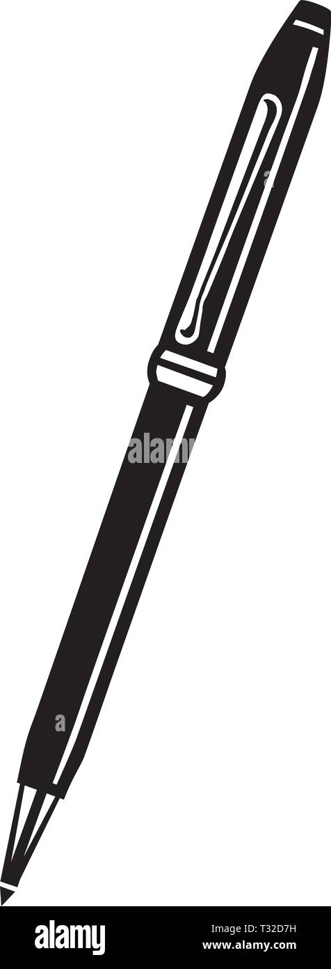 Ballpoint Pen Illustration Stock Vector Image & Art - Alamy