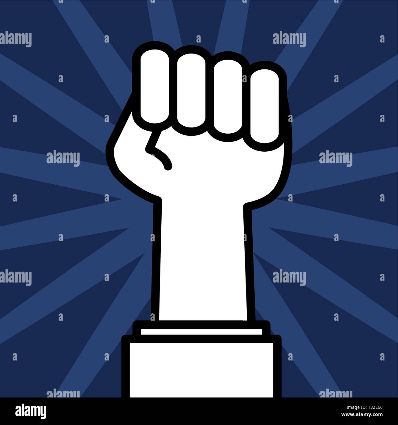 Worker uprising Stock Vector Images - Alamy