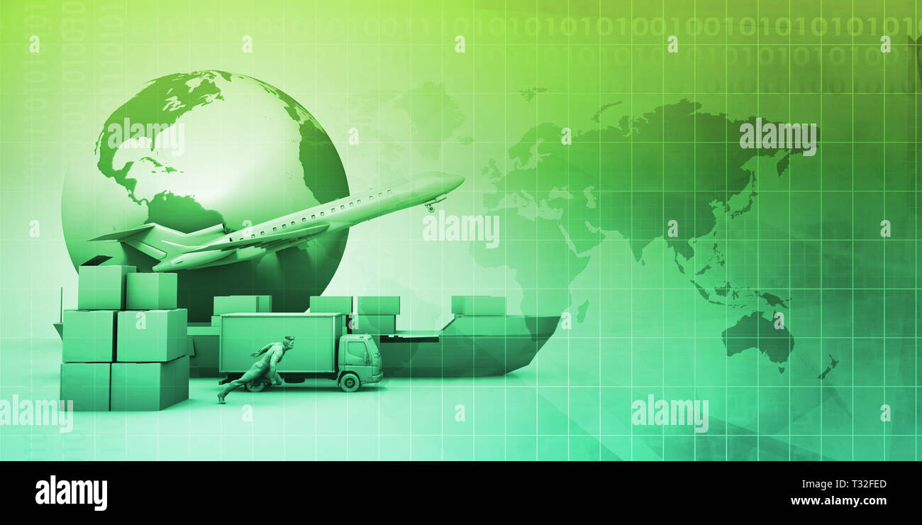 Manufacturing and Distribution Industry as a Business Presentation ...