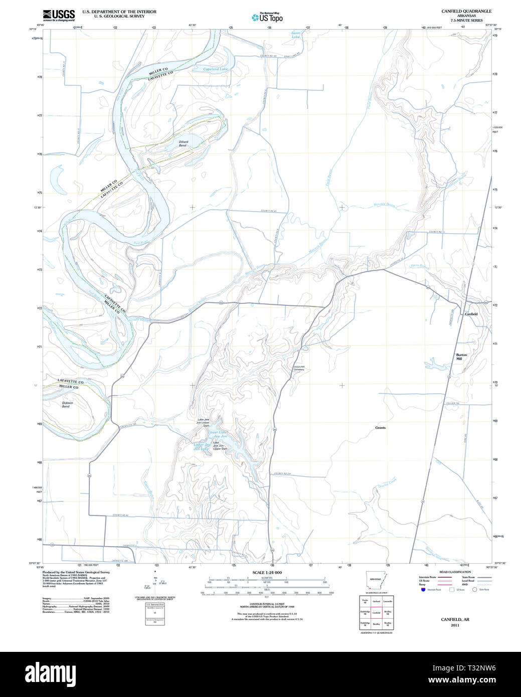 Canfield map hires stock photography and images Alamy