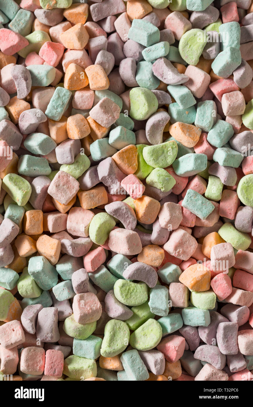 Sugary Sweet Marshmallow Only Cereal in a Bowl Stock Photo Alamy