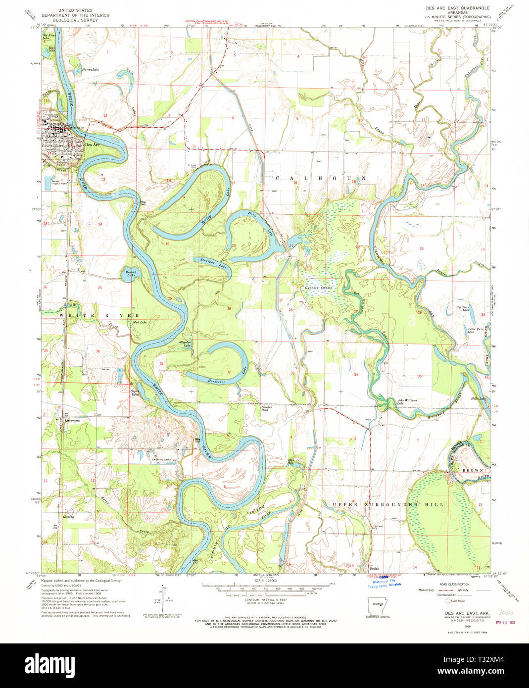 Map of des arc hires stock photography and images Alamy