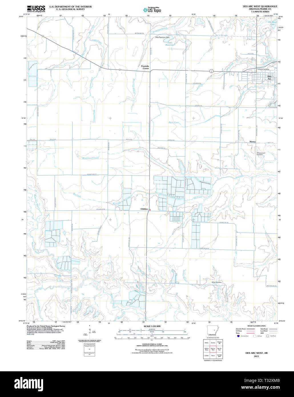 Map of des arc hires stock photography and images Alamy