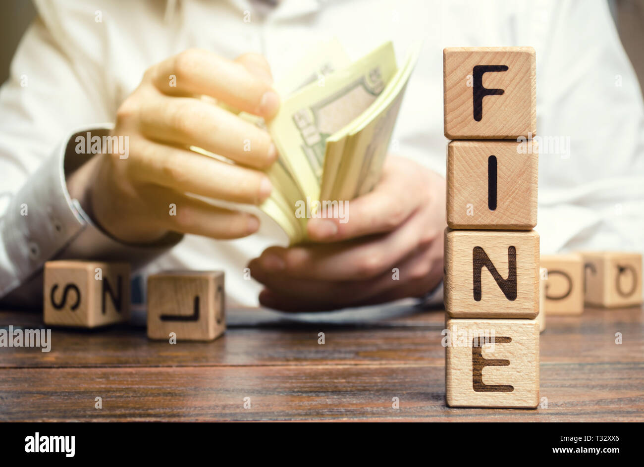Punishment Fine High Resolution Stock Photography And Images Alamy