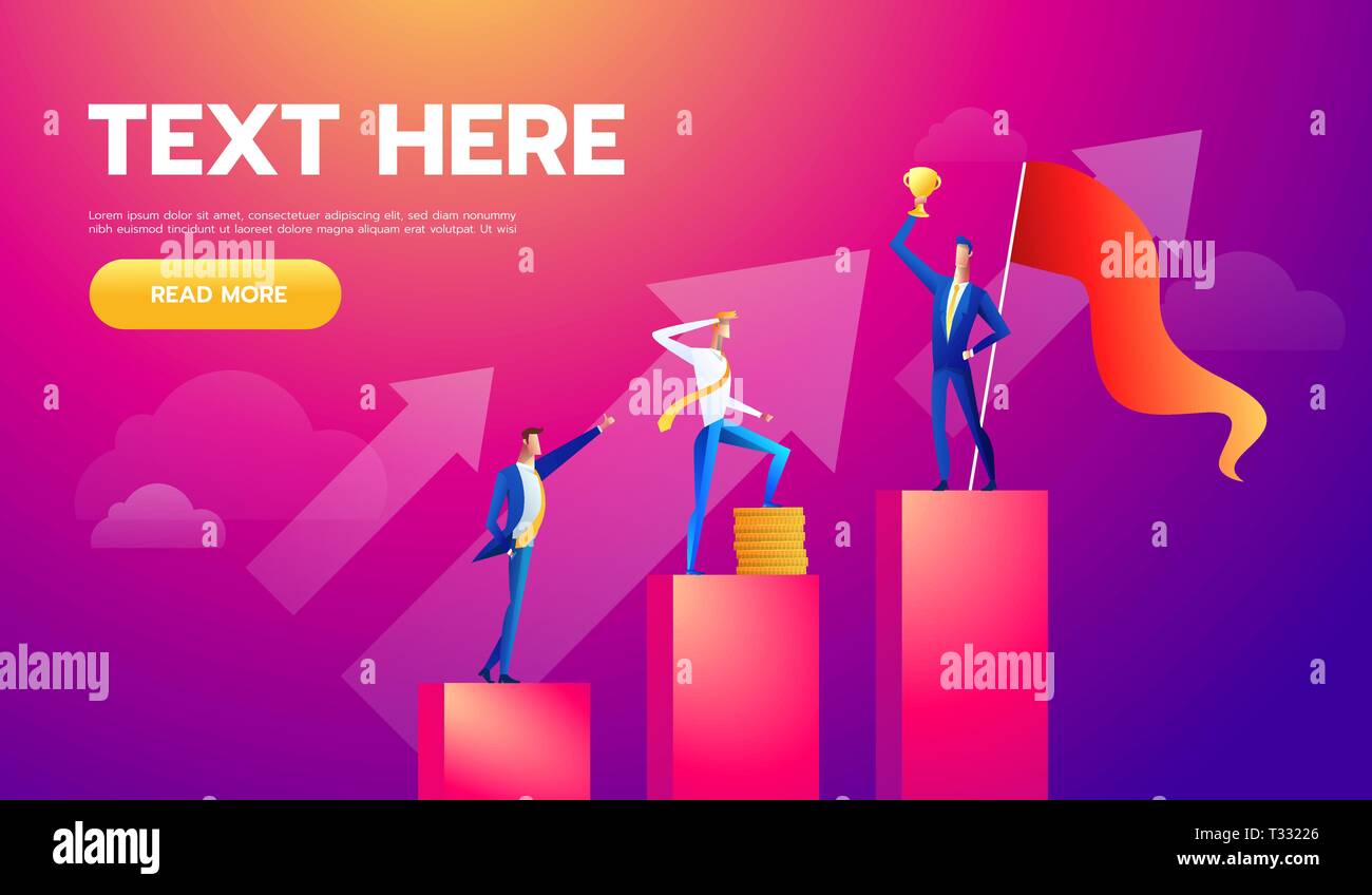 Vector Illustration Concept Of Team Building Creative Flat Design