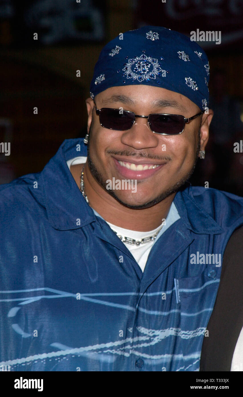 LOS ANGELES, CA. April 16, 2001: Singer LL COOL J at the premiere of