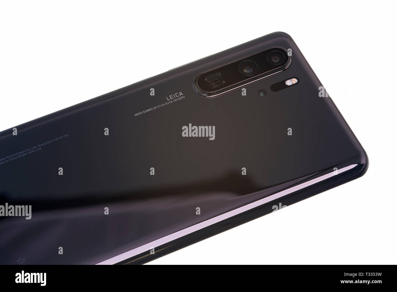 PIATRA NEAMT, ROMANIA - APRIL 4, 2019: New Huawei P30 Pro, the series P30  flagship with Quad Leica camera Stock Photo - Alamy