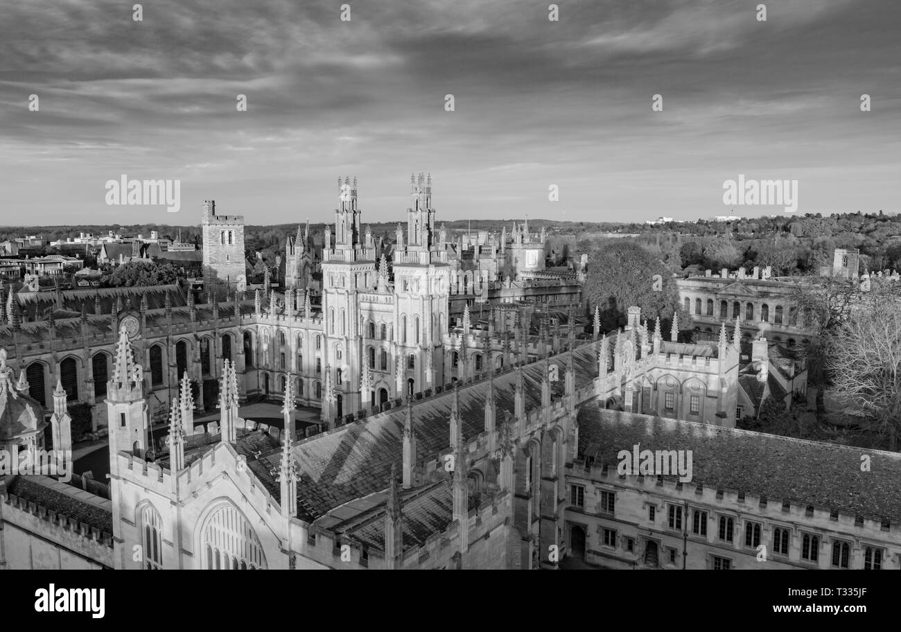 Oxford university Black and White Stock Photos & Images - Alamy