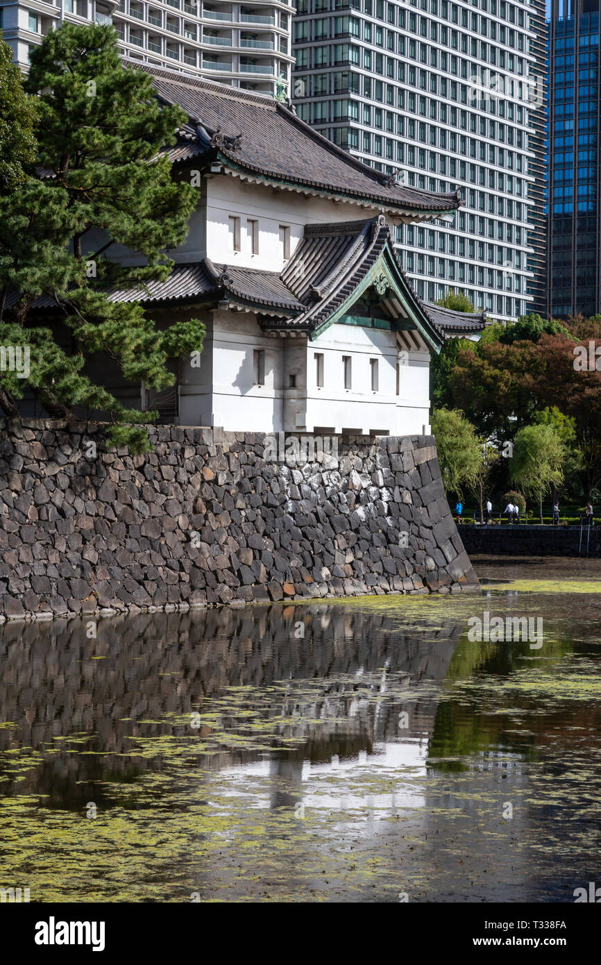 Imperial Palace, Chiyoda City, Japan Stock Photo