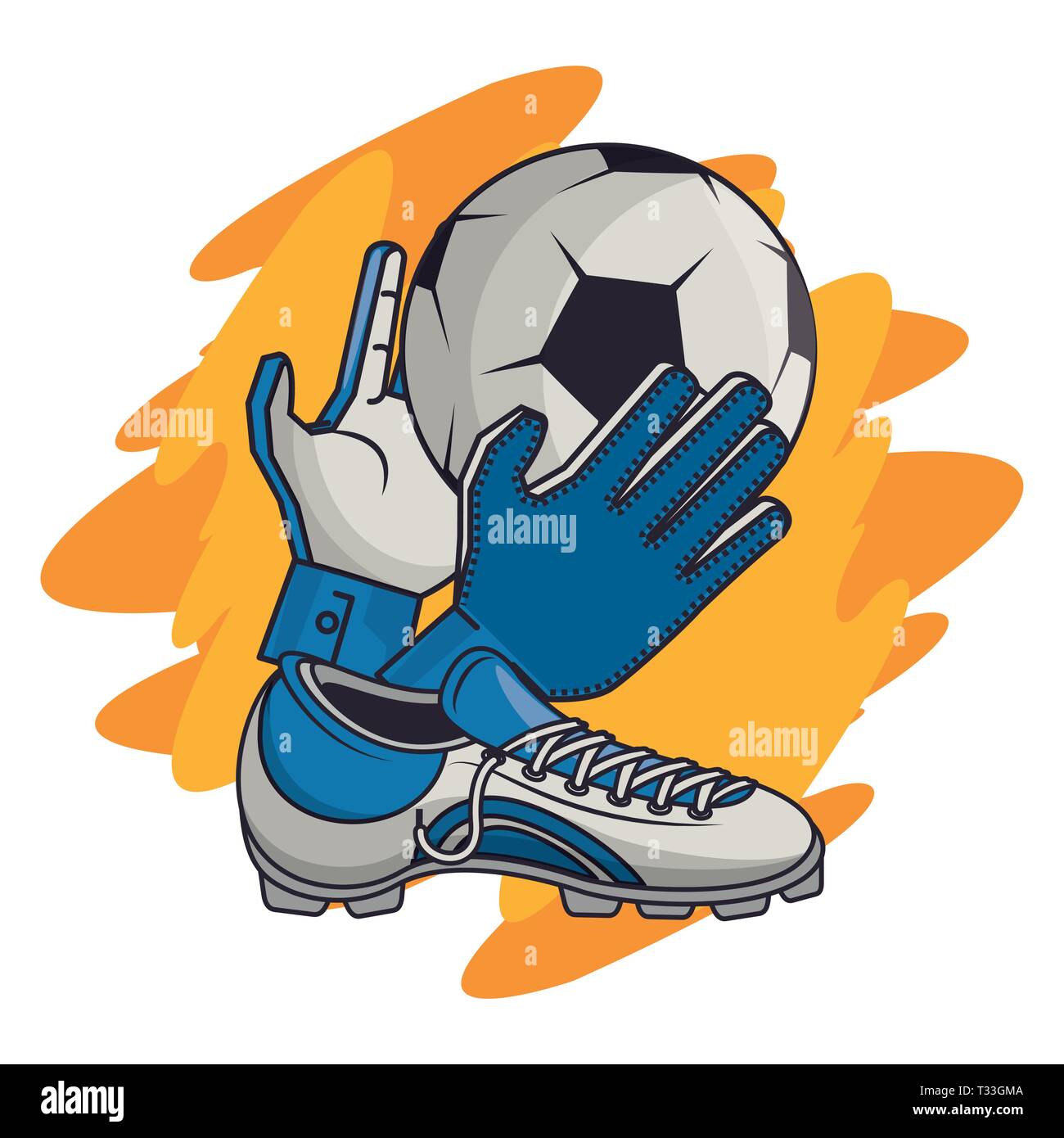 Soccer sport game Stock Vector Image & Art - Alamy