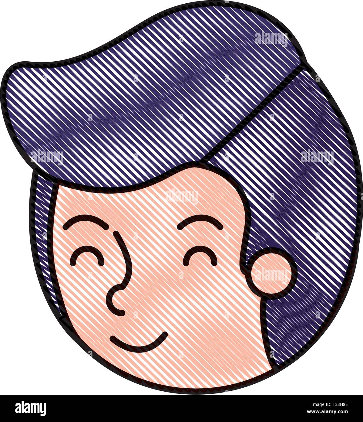 young man avatar head character Stock Vector Image & Art - Alamy