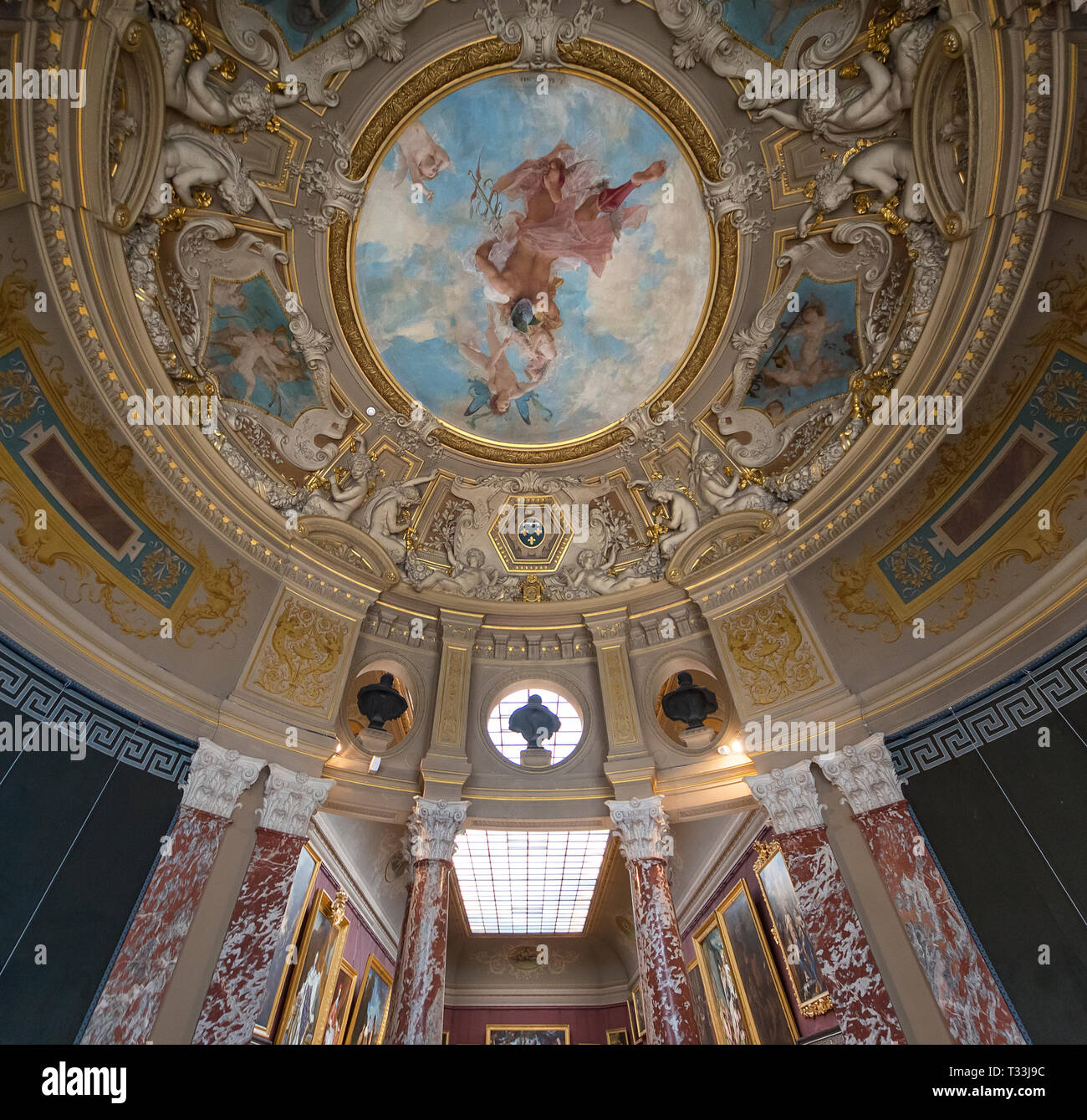 Chateau Chantilly Interiors High Resolution Stock Photography and ...