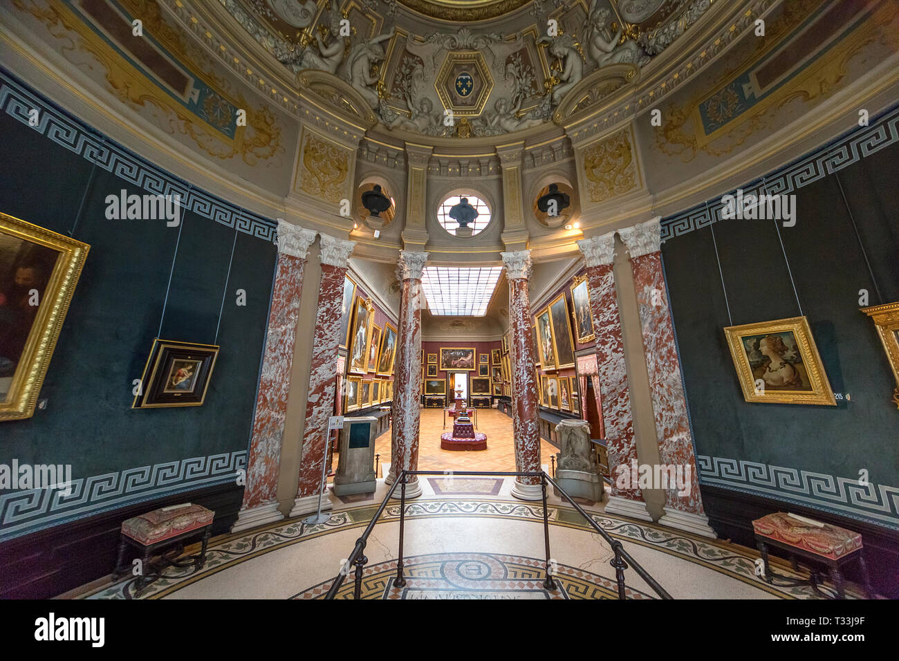 Chateau Chantilly Interiors High Resolution Stock Photography and ...