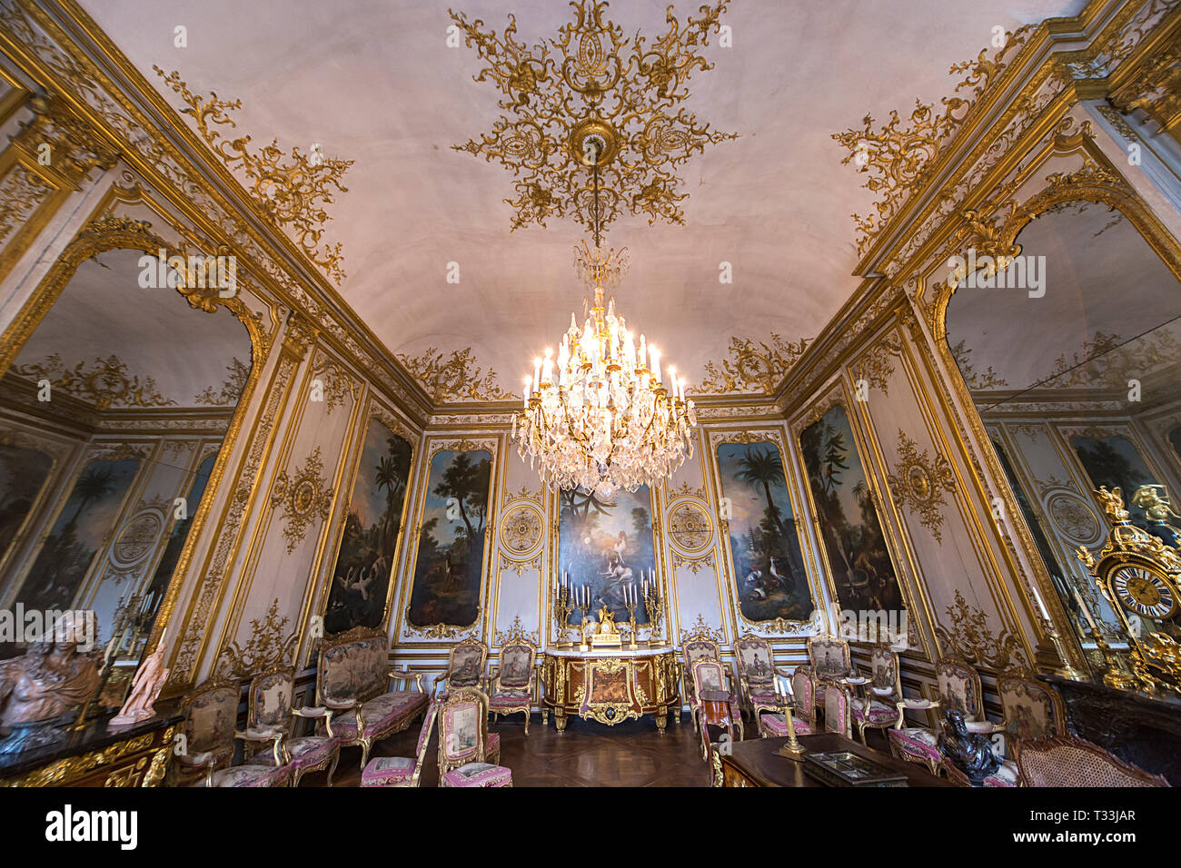 Chateau Chantilly Interiors High Resolution Stock Photography and ...