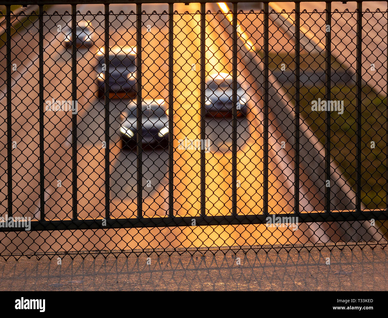 Guard rail construction hi-res stock photography and images - Alamy