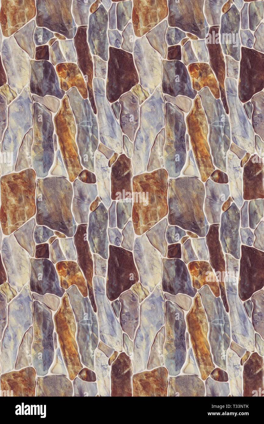 Seamless texture stone wall. Seamless background. marble pattern Stock Photo