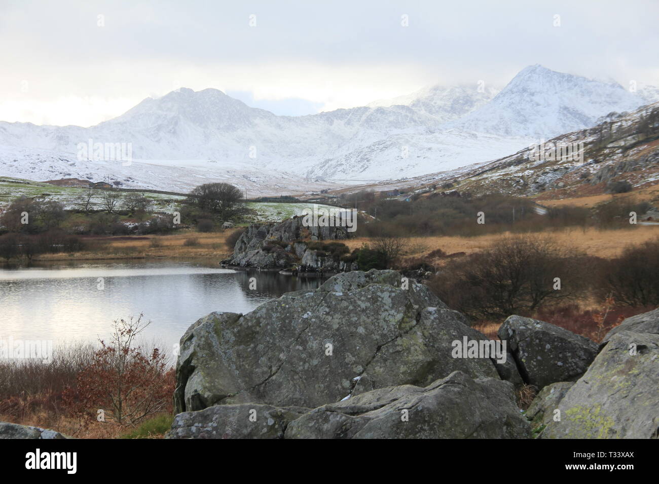 Snowdonia, North Wales Stock Photo