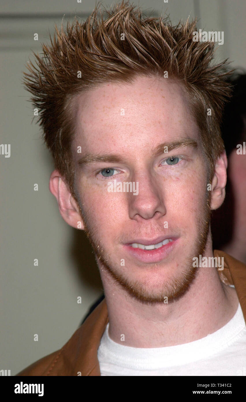 LOS ANGELES, CA. March 08, 2001: Actor CHRIS OWEN at the world premiere