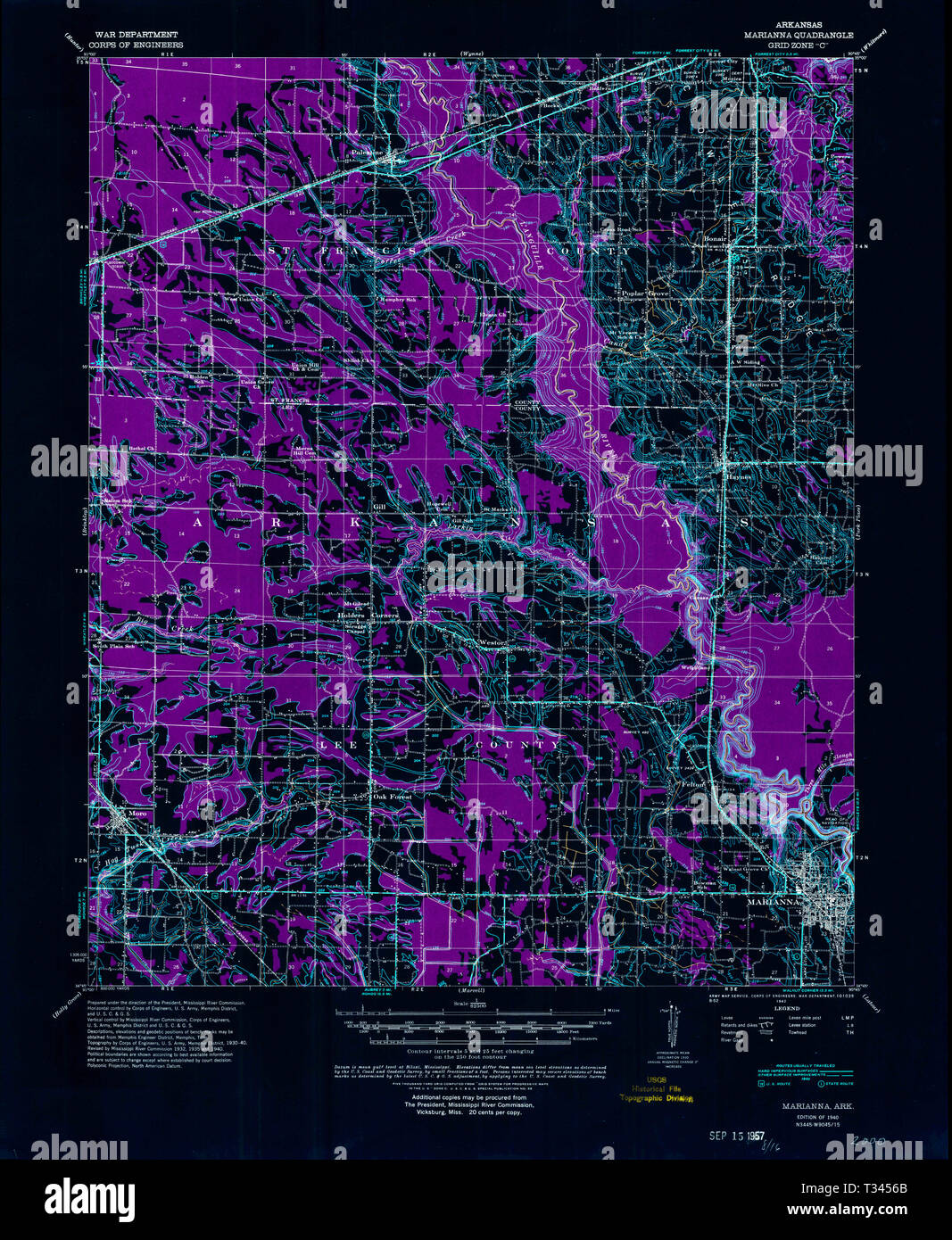 Map of marianna hires stock photography and images Alamy