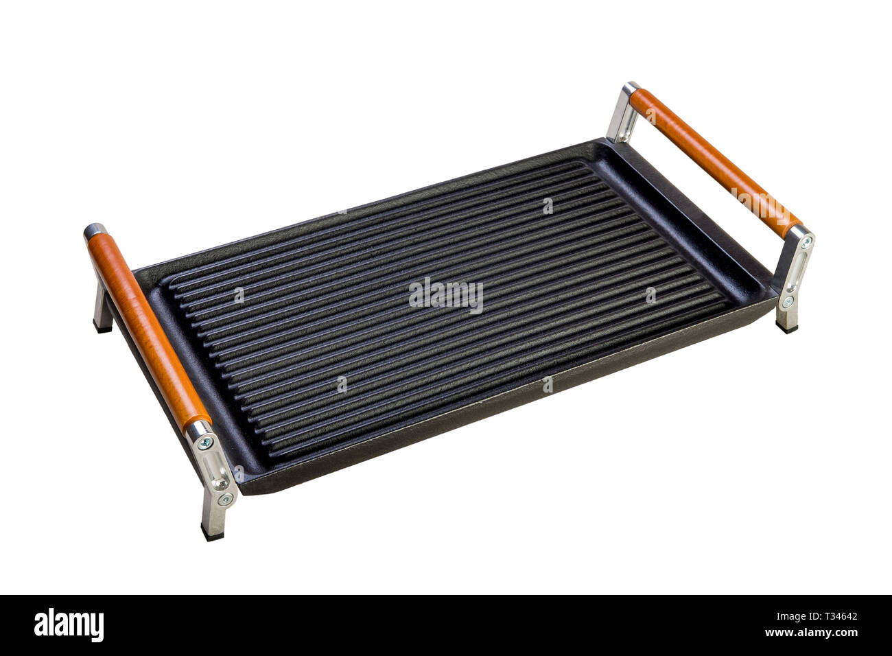 Non stick pantray for grill Stock Photo Alamy