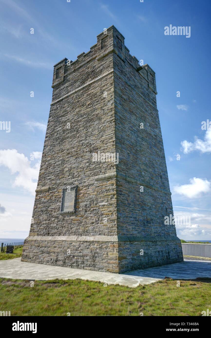 The Kitchener Memorial, Orkney, Scotland, UK Stock Photo