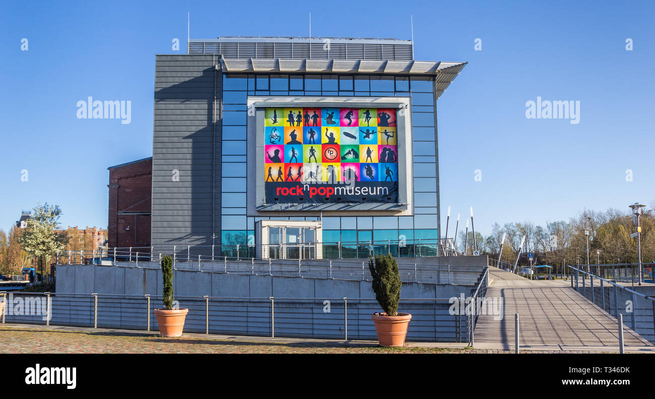 Panorama of the Rock and Pop museum in Gronau, Germany Stock Photo - Alamy