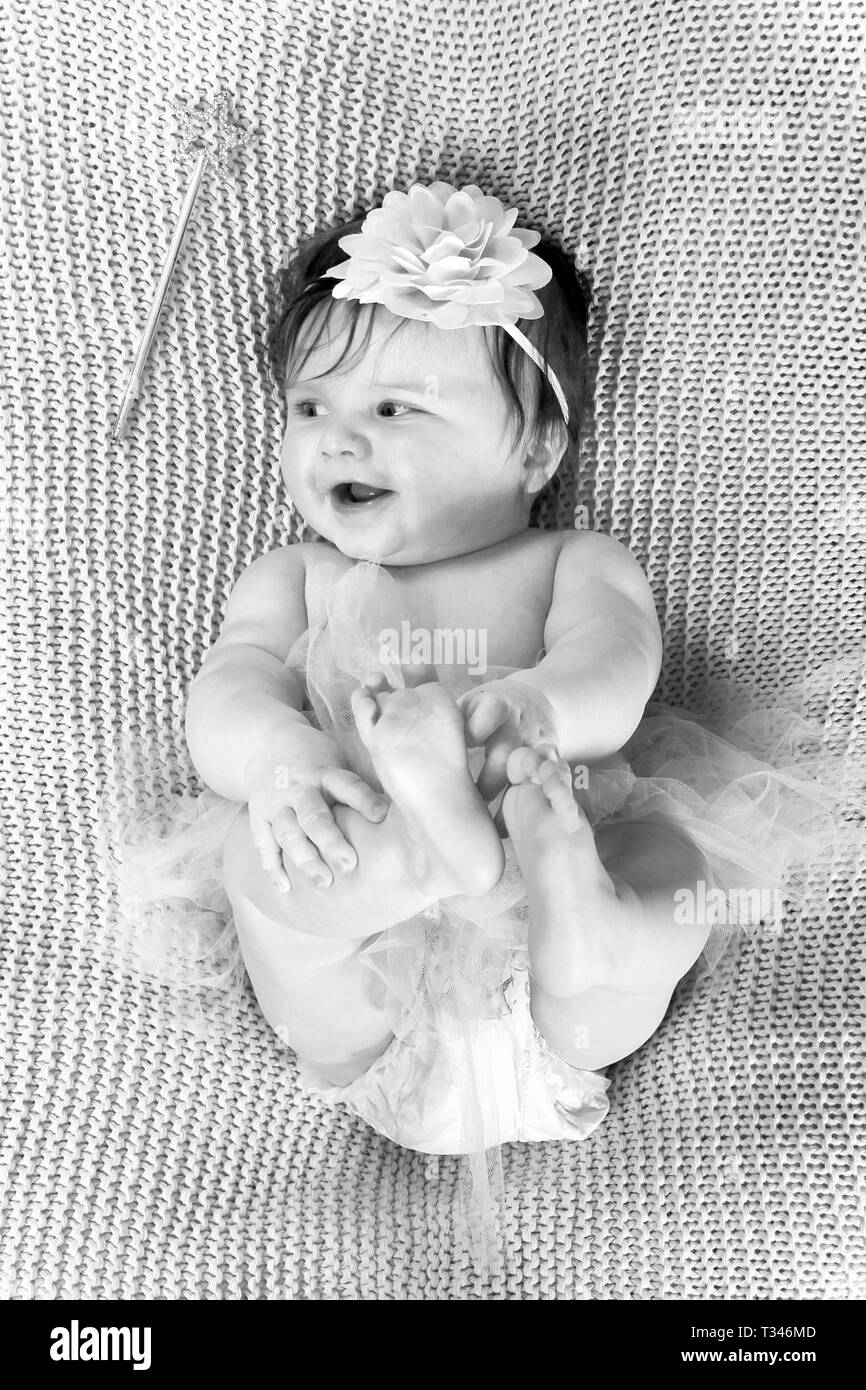 pretty Baby Girl Stock Photo