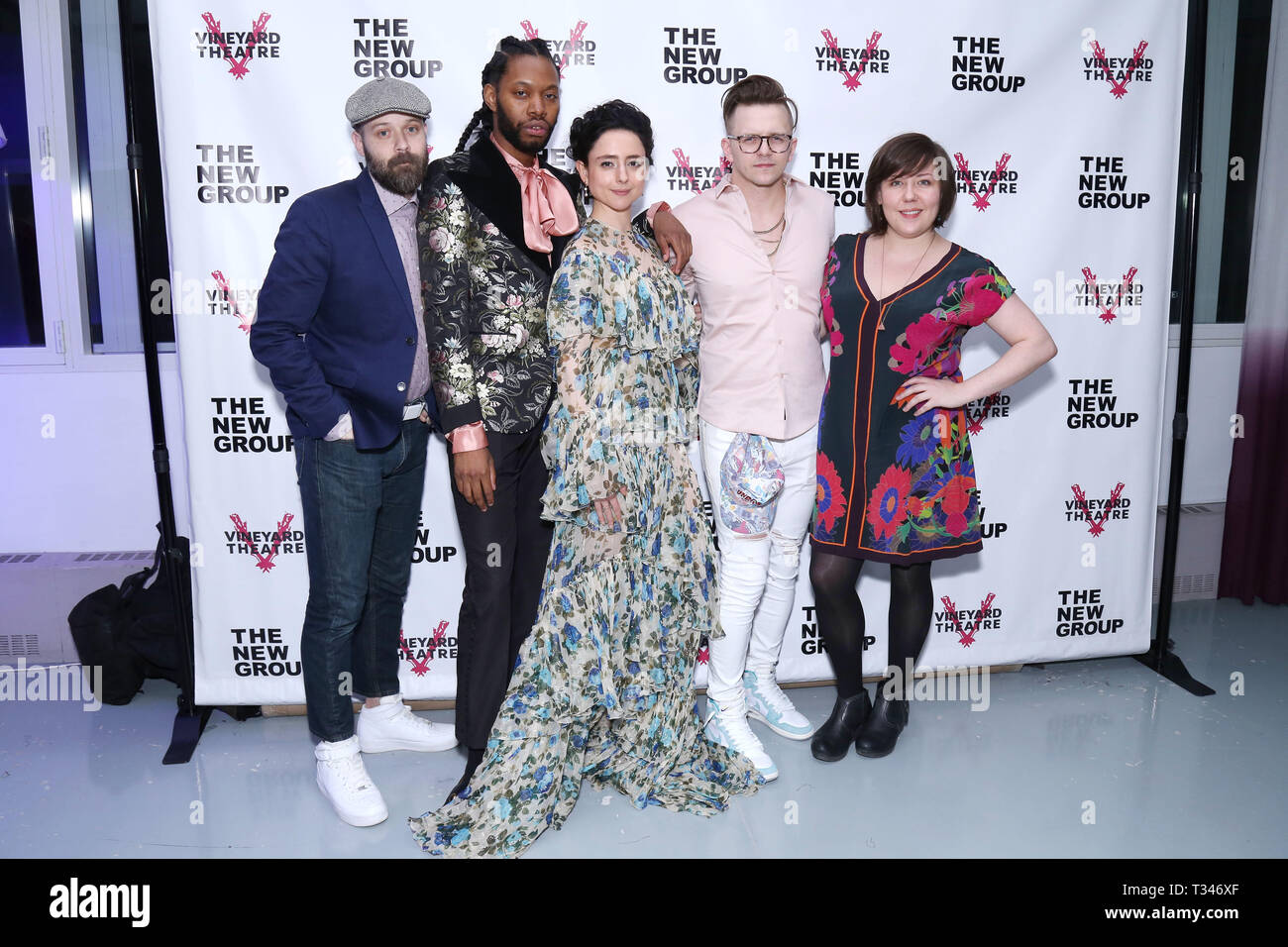 Opening night party for 'Daddy' held at the Green Fig restaurant