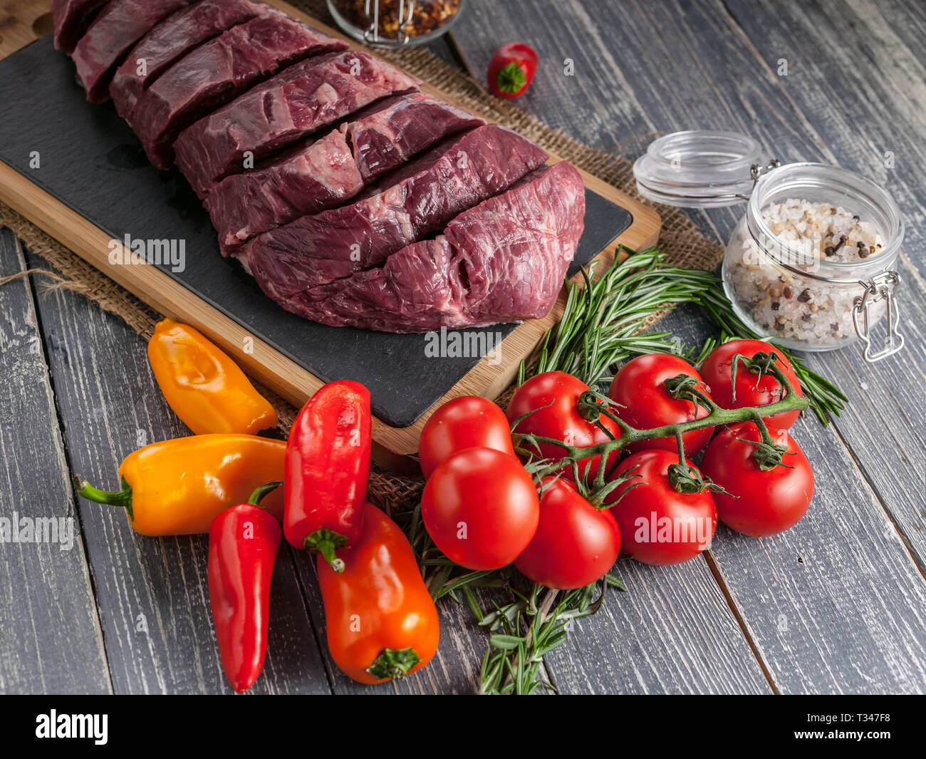 Angus meat hi-res stock photography and images - Alamy