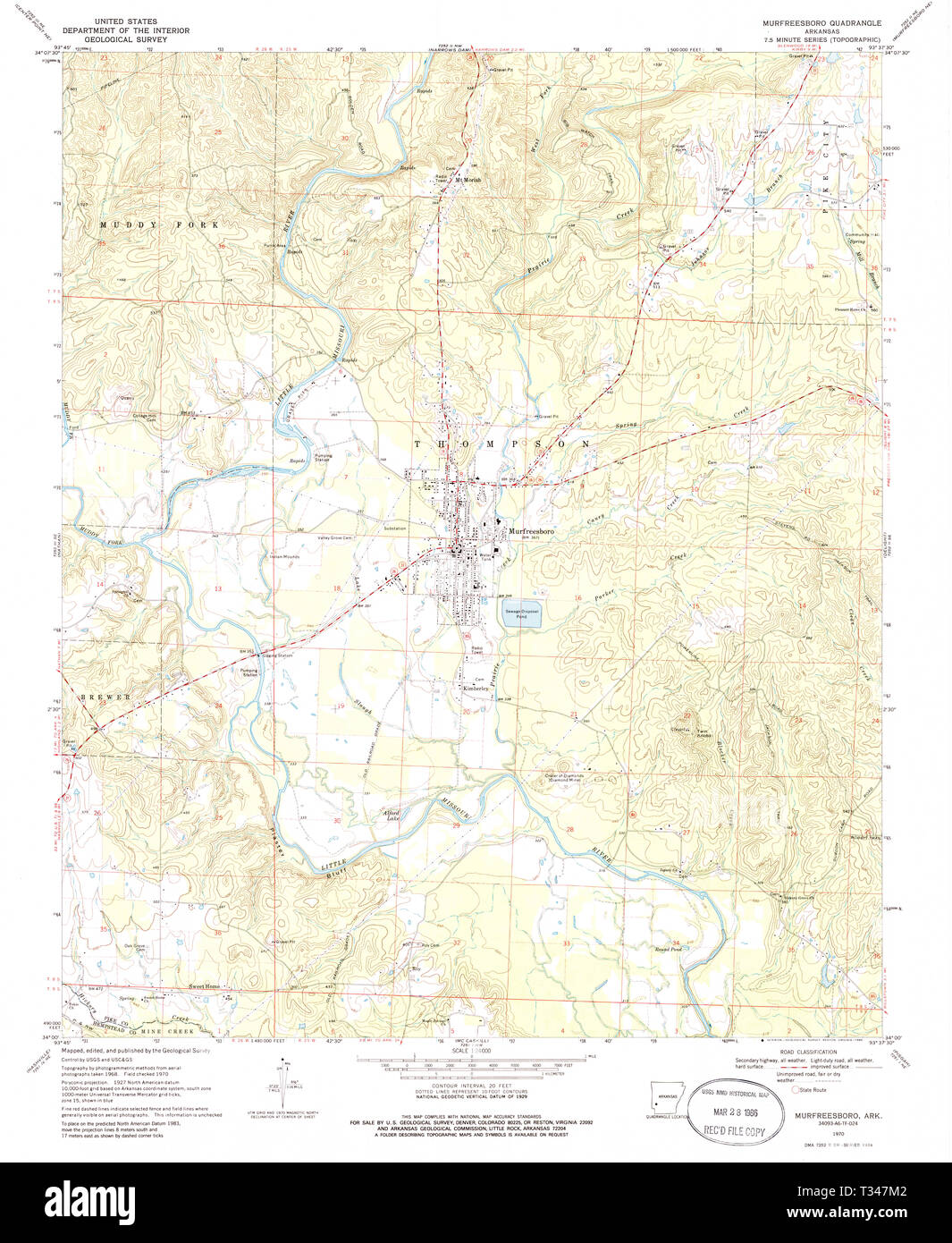 Map of murfreesboro hires stock photography and images Alamy