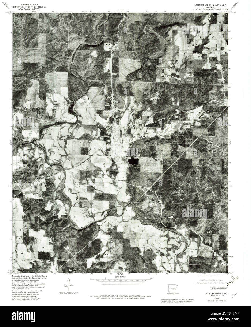 Map of murfreesboro hires stock photography and images Alamy