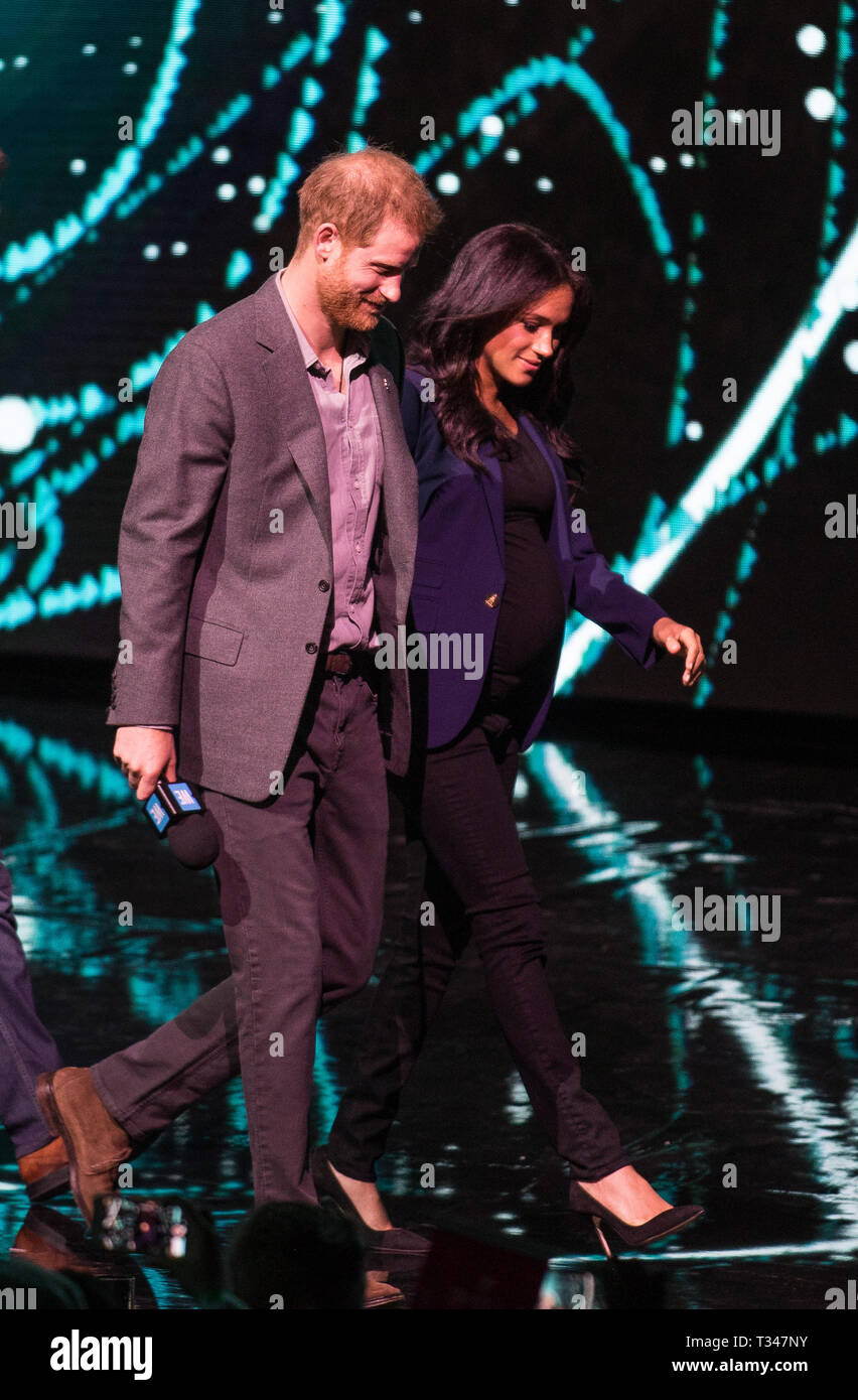 The Duke and Duchess of Sussex attend We Day UK at SSE Arena ...