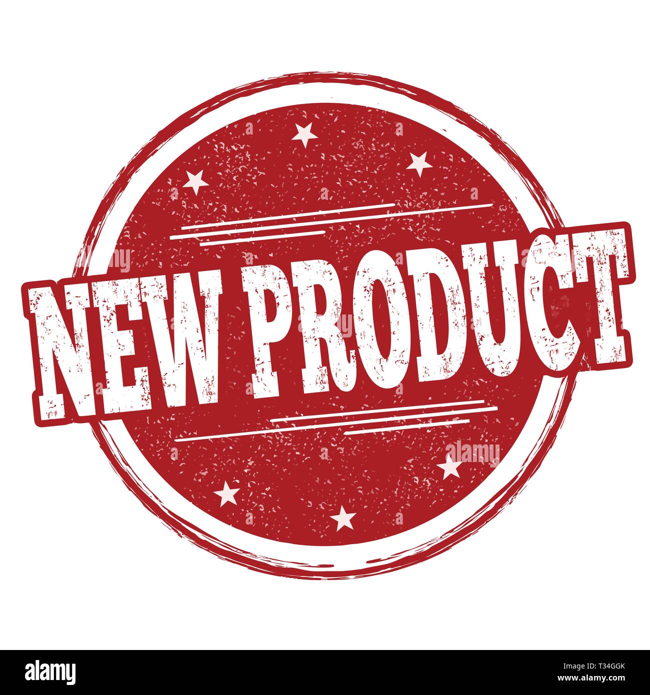 Genuine word on red Stock Vector Images - Alamy