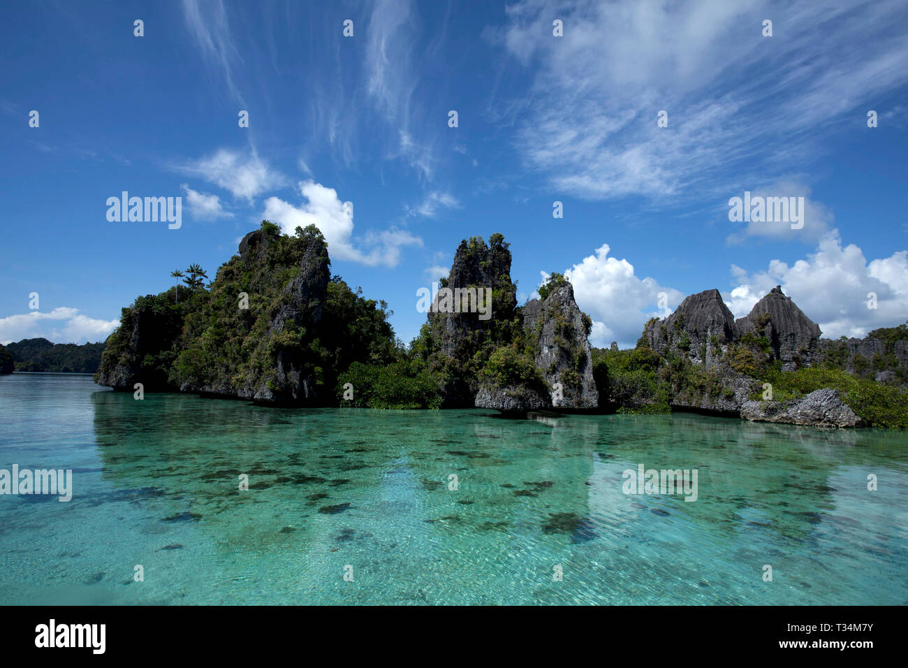 Misool island, Raja Ampat, Papua, Indonesia Stock Photo