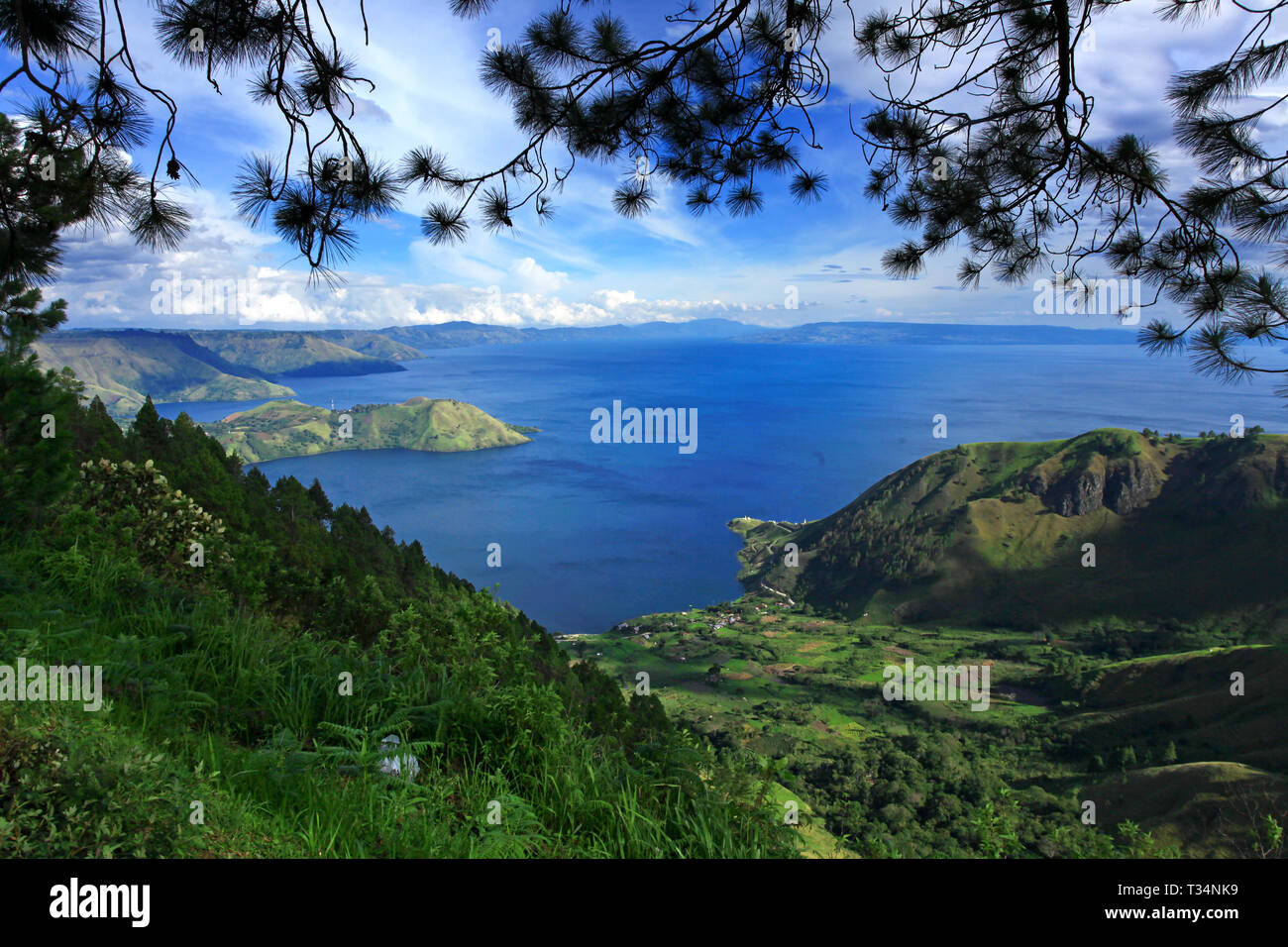 Lake Toba, North Sumatra, Indonesia Stock Photo