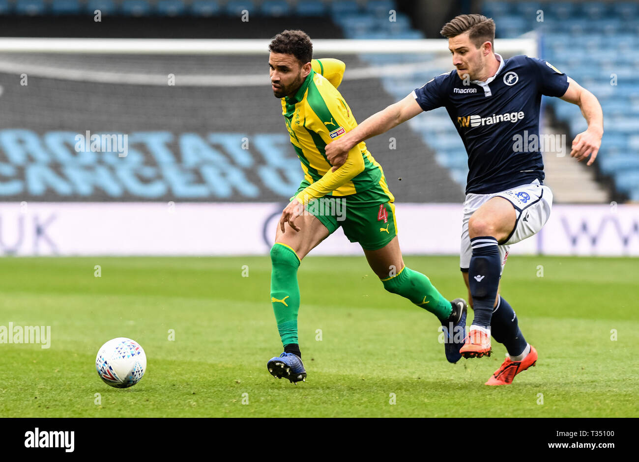 London Uk 06th Apr 19 Hal Robson Kanu Of West Bromwich Albion During The Efl Sky Bet Championship Match Between Millwall And West Bromwich Albion At The Den London England On 6 April London Uk 06th Apr 19 Hal Robson Kanu Of West Bromwich Albion During The Efl Sky Bet Championship Match Between Millwall And West Bromwich Albion At The Den London England On 6 April