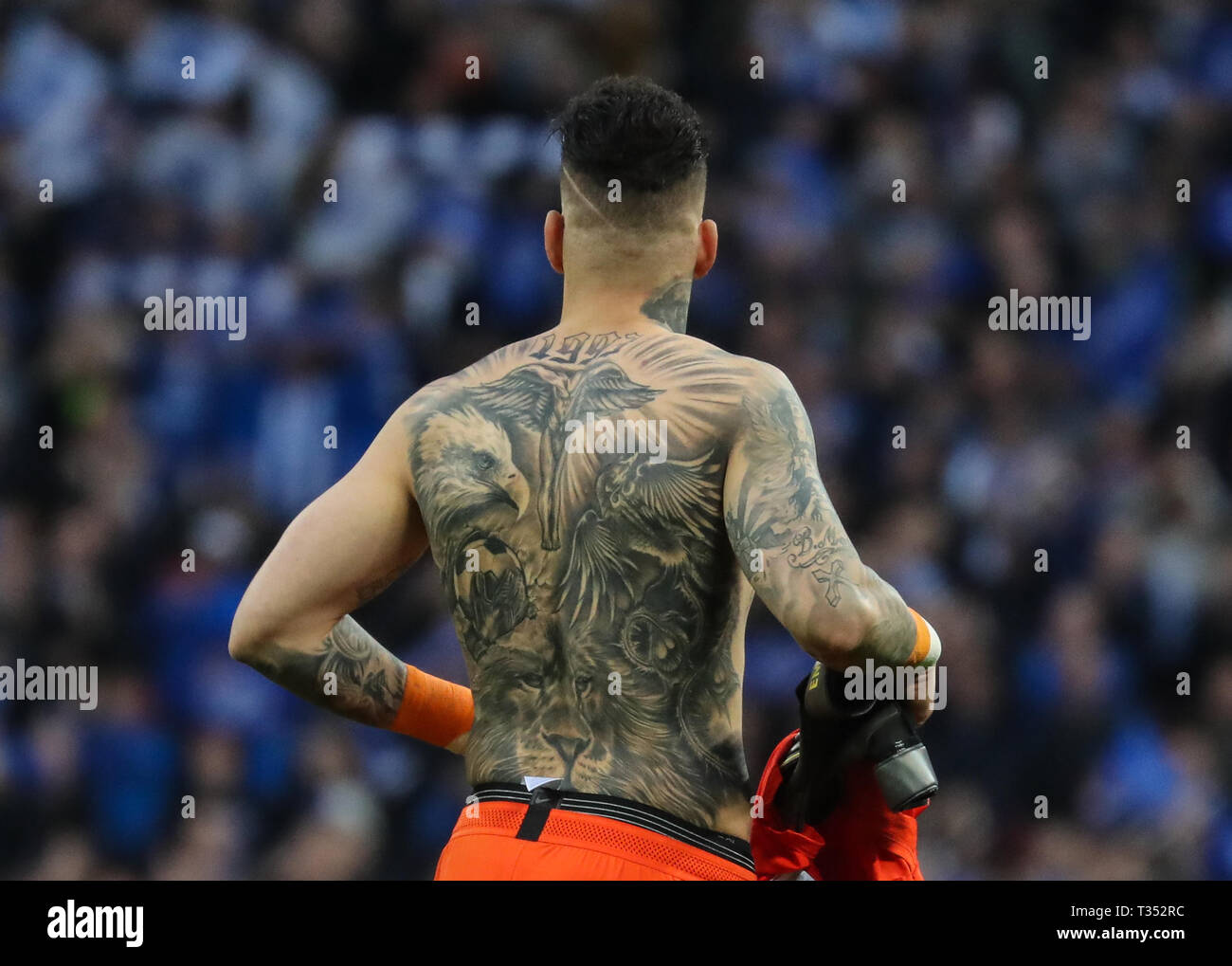 Tattoo On Neck Ederson Manchester City Editorial Stock Photo - Stock Image  | Shutterstock