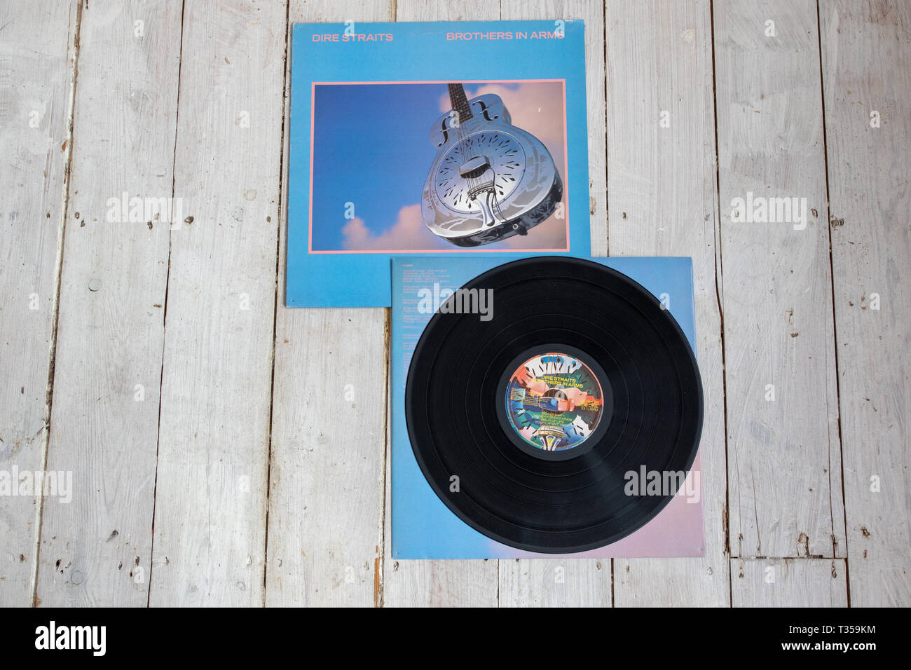Dire Straits 1985 album Brothers in Arms Stock Photo Alamy