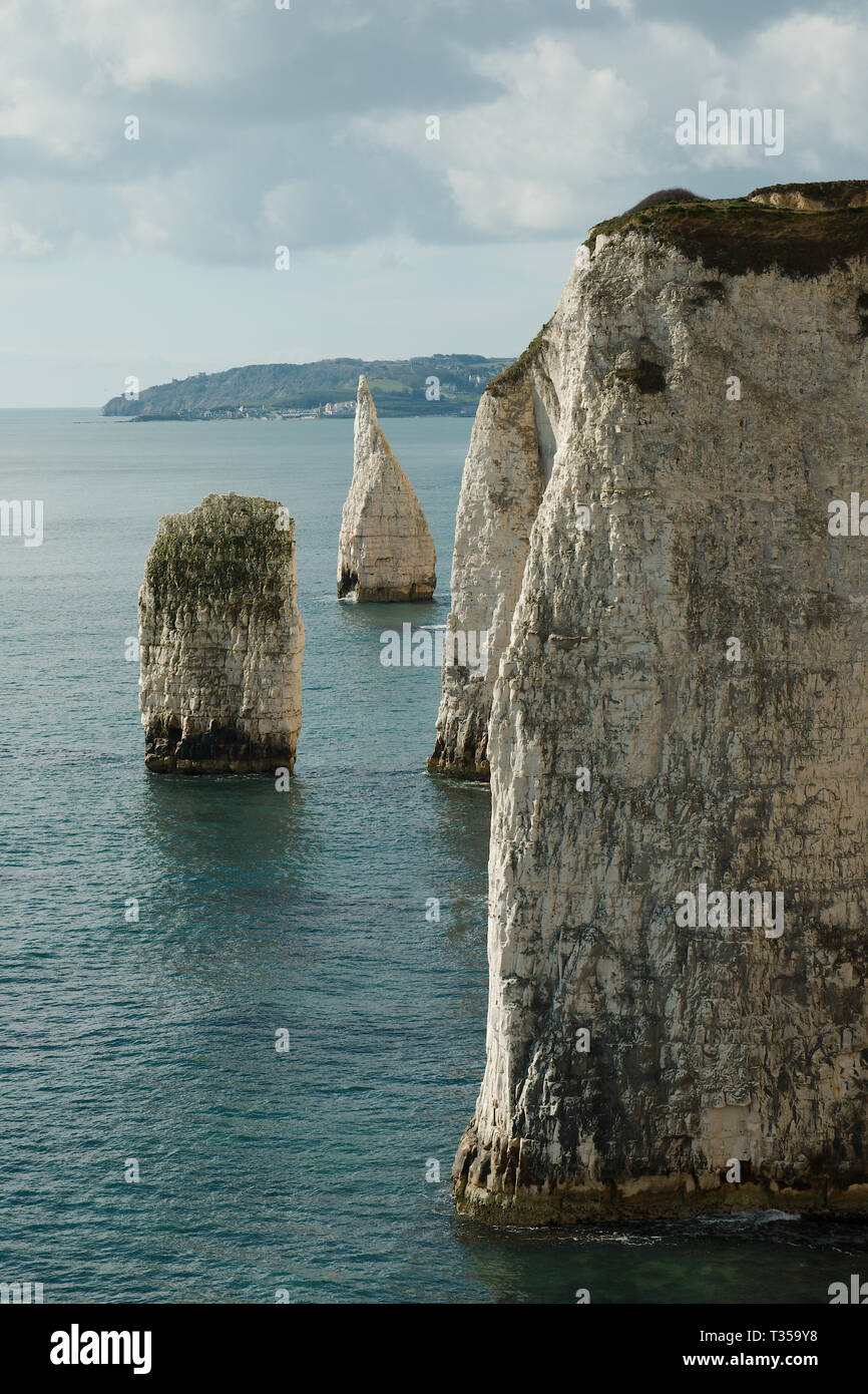 The Pinnacles are two chalk formations, including a stack and a stump ...